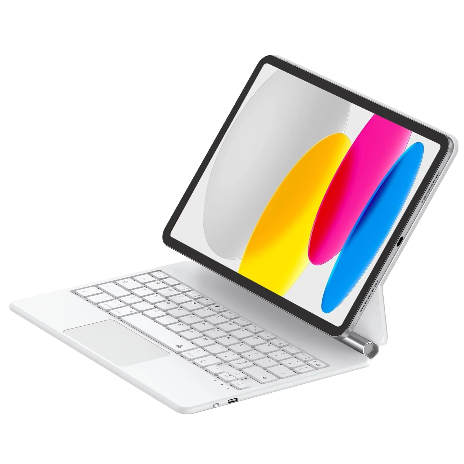 Apple Magic keyboard folio White (iPad A16 iPad 10th gen) — TechTrove